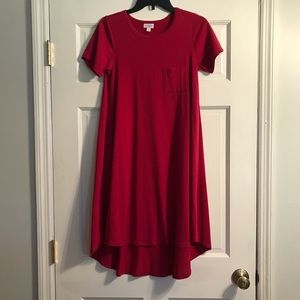 Raspberry XXS LulaRoe Carly